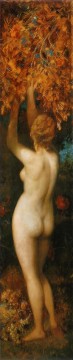 Desnudo Painting - Die funf sinne geschmack desnudo Hans Makart